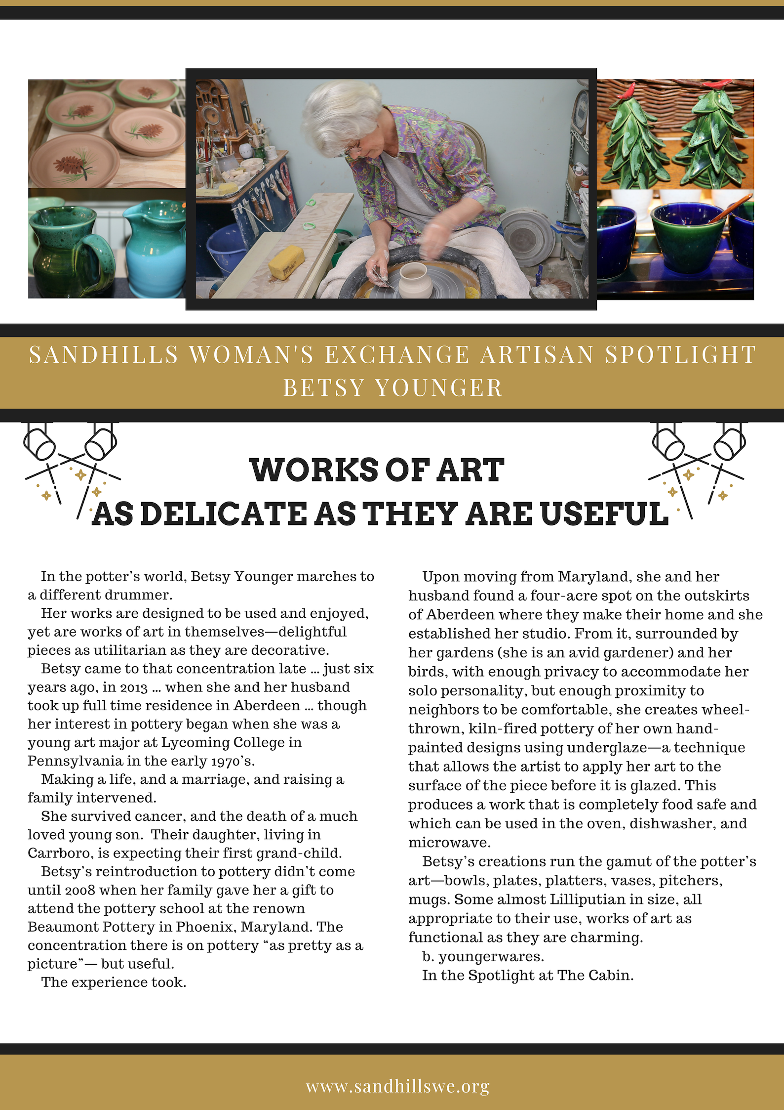 Betsy Younger, Artisan Spotlight