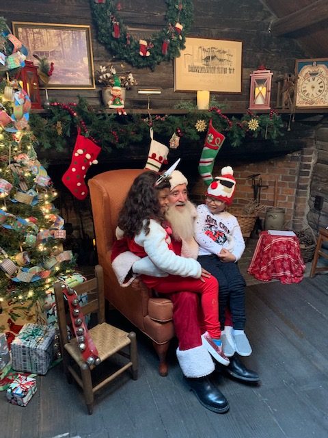 Santa Visits the Cabin 2019