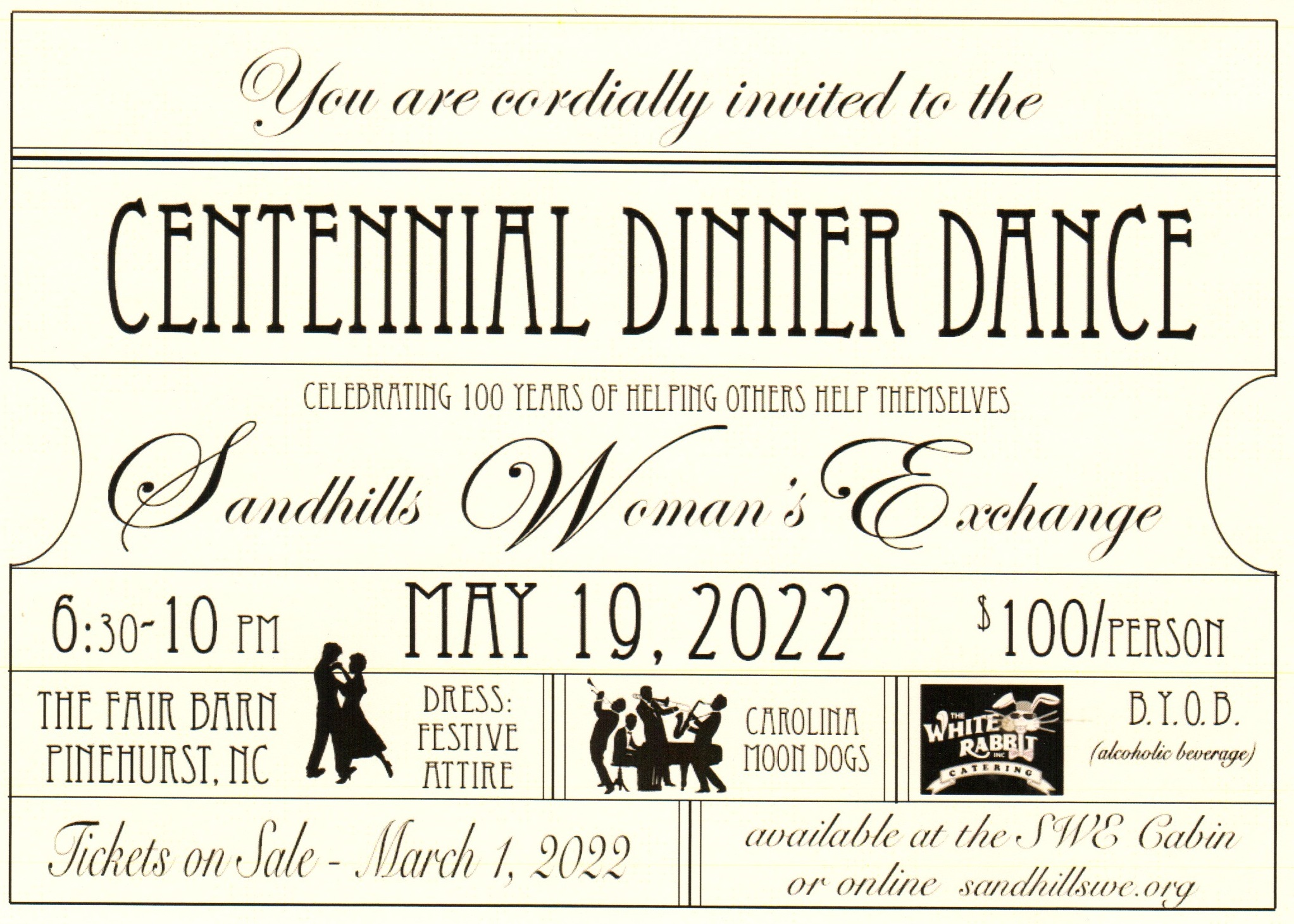 Centennial Invitation