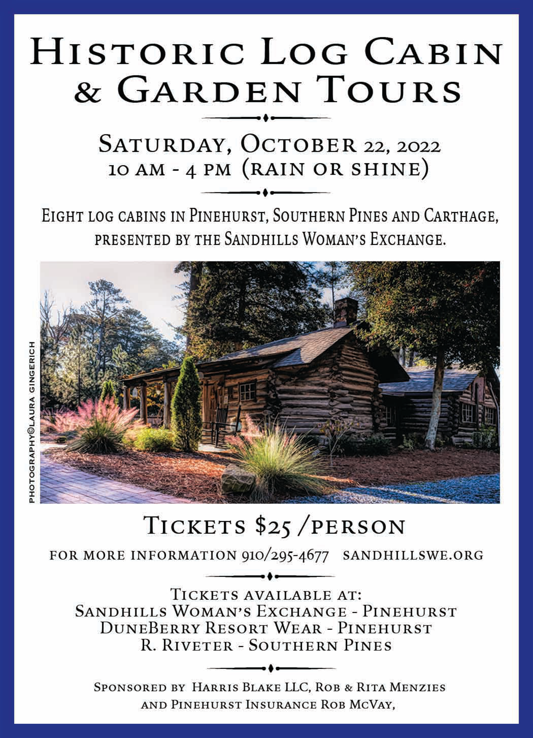 Log Cabin Tours