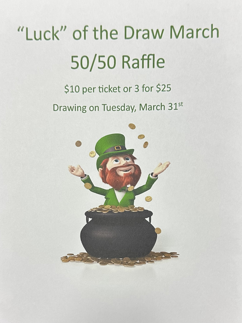 St. Patrick's Day Raffle
