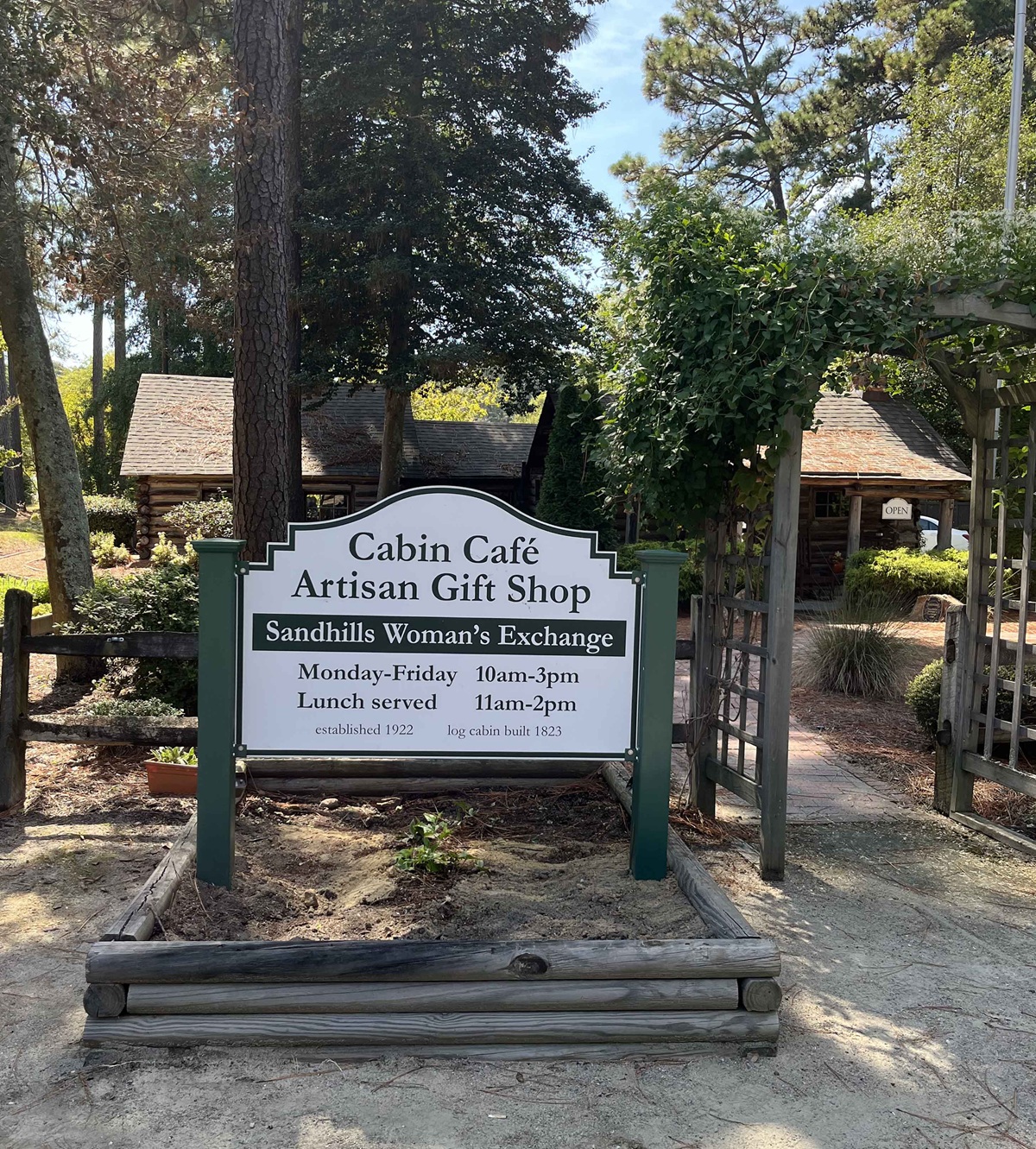 Sandhills Cabin Sign