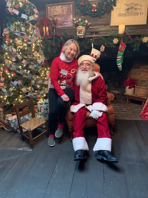 Santa Visits the Cabin 2019