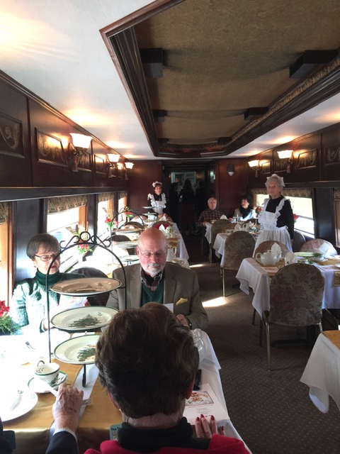 Tea Time on the Train