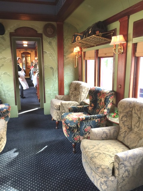 Tea Time on the Train