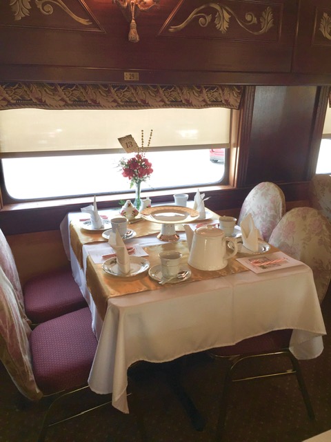 Tea Time on the Train