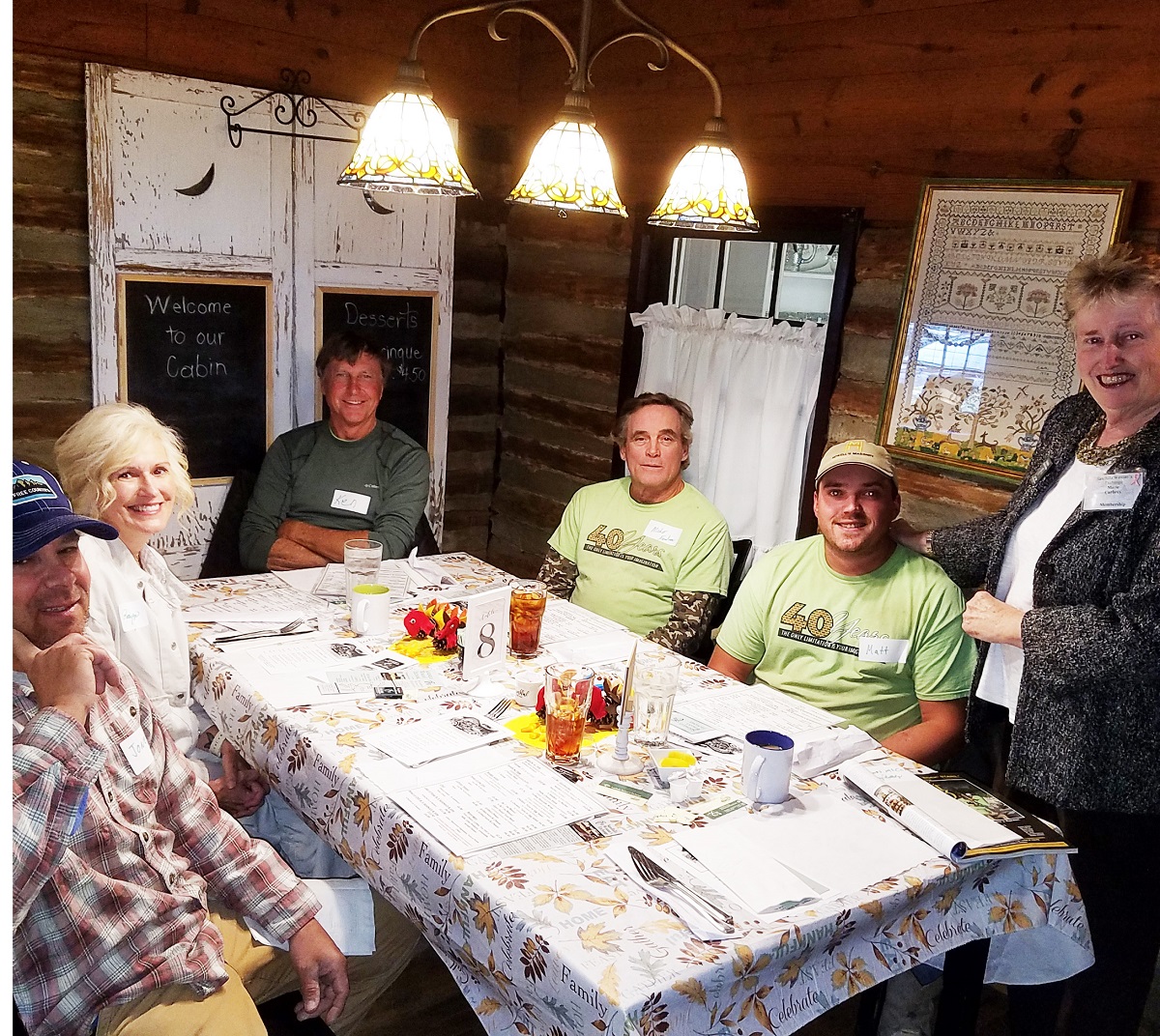 The Pilot Table of Five - Howell Masonry Staff