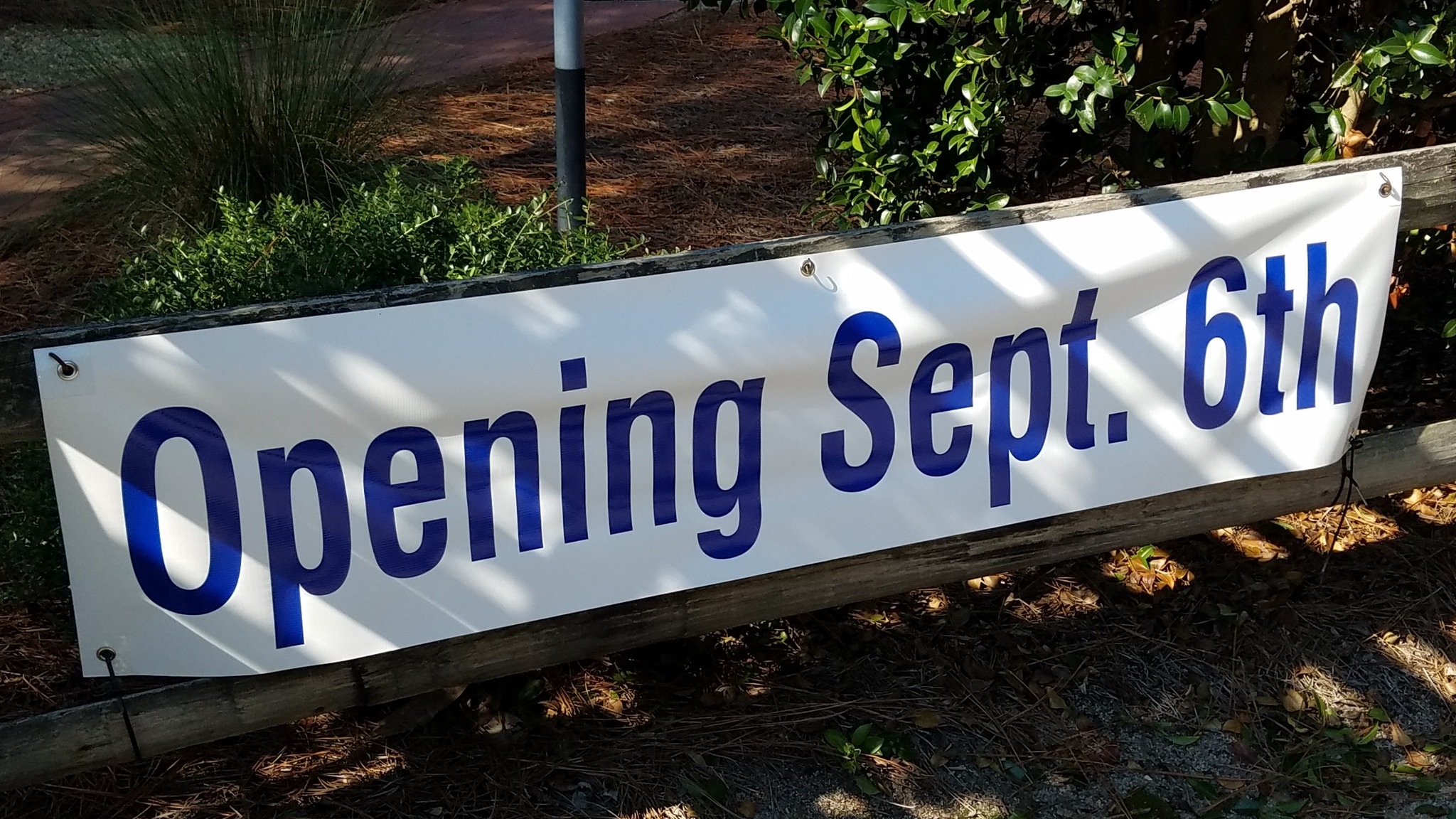 September 6 Opening