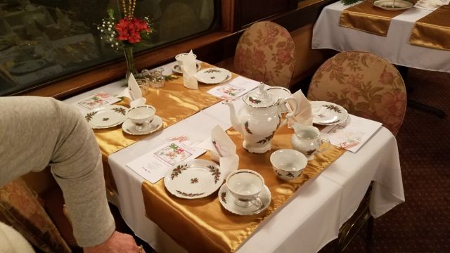Tea Time on the Train